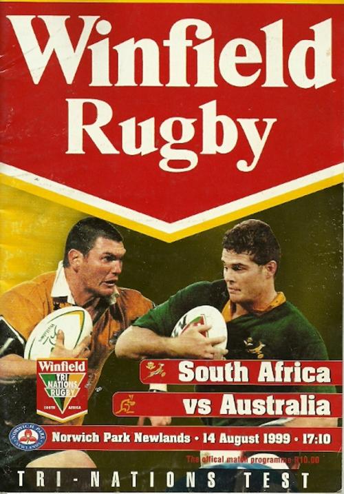 Tri-Nations Rugby 2009 Program