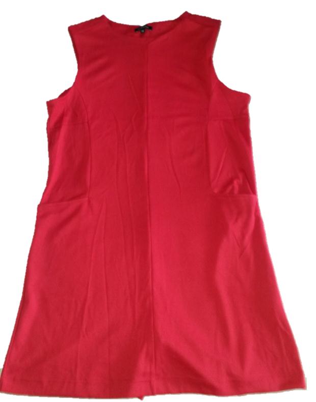 Truworths Pinafore Dress -red with pockets