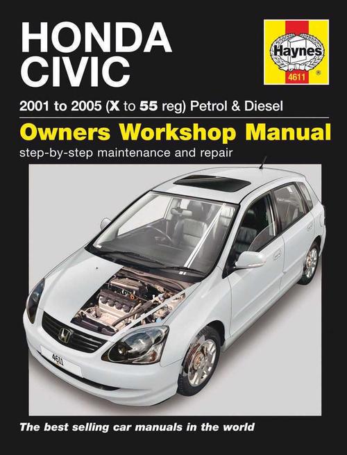 Haynes car manual honda civic #6